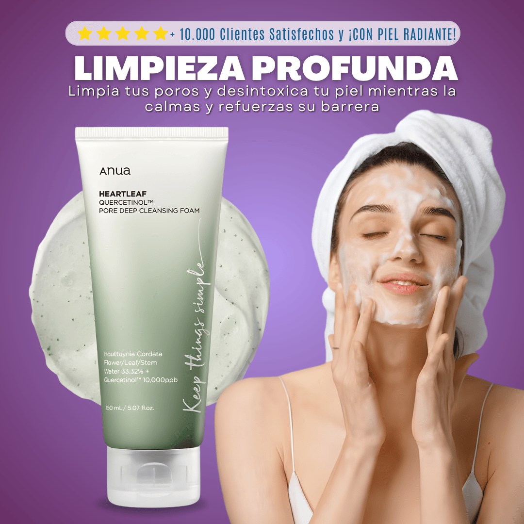 Anua | Espuma limpiadora profunda de Poros