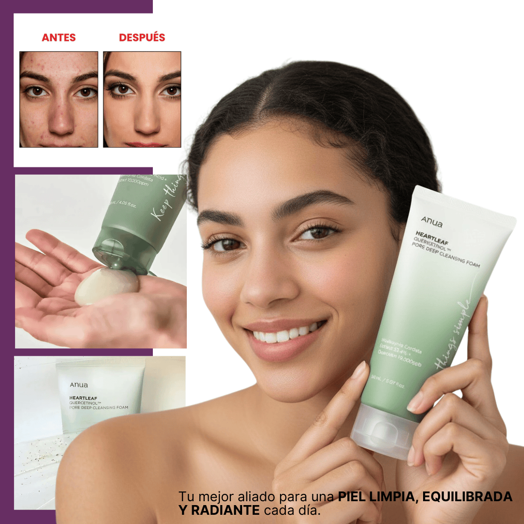 Anua | Espuma limpiadora profunda de Poros