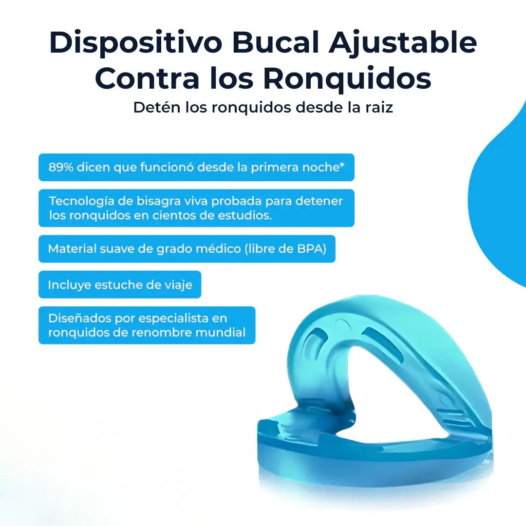 SomniSafe™ Dispositivo Antirronquidos