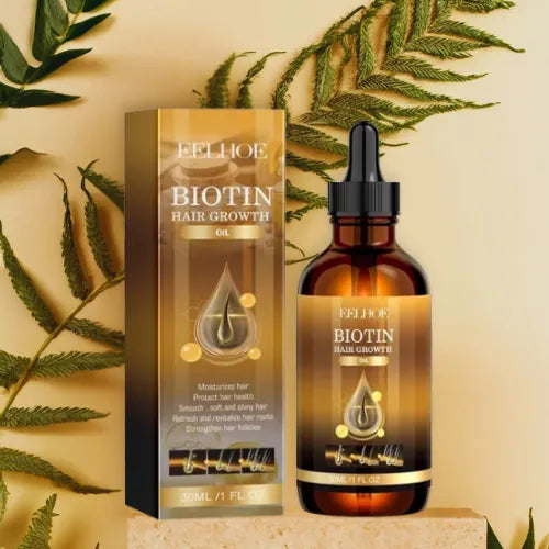 Aceite de biotina para el crecimiento del cabello